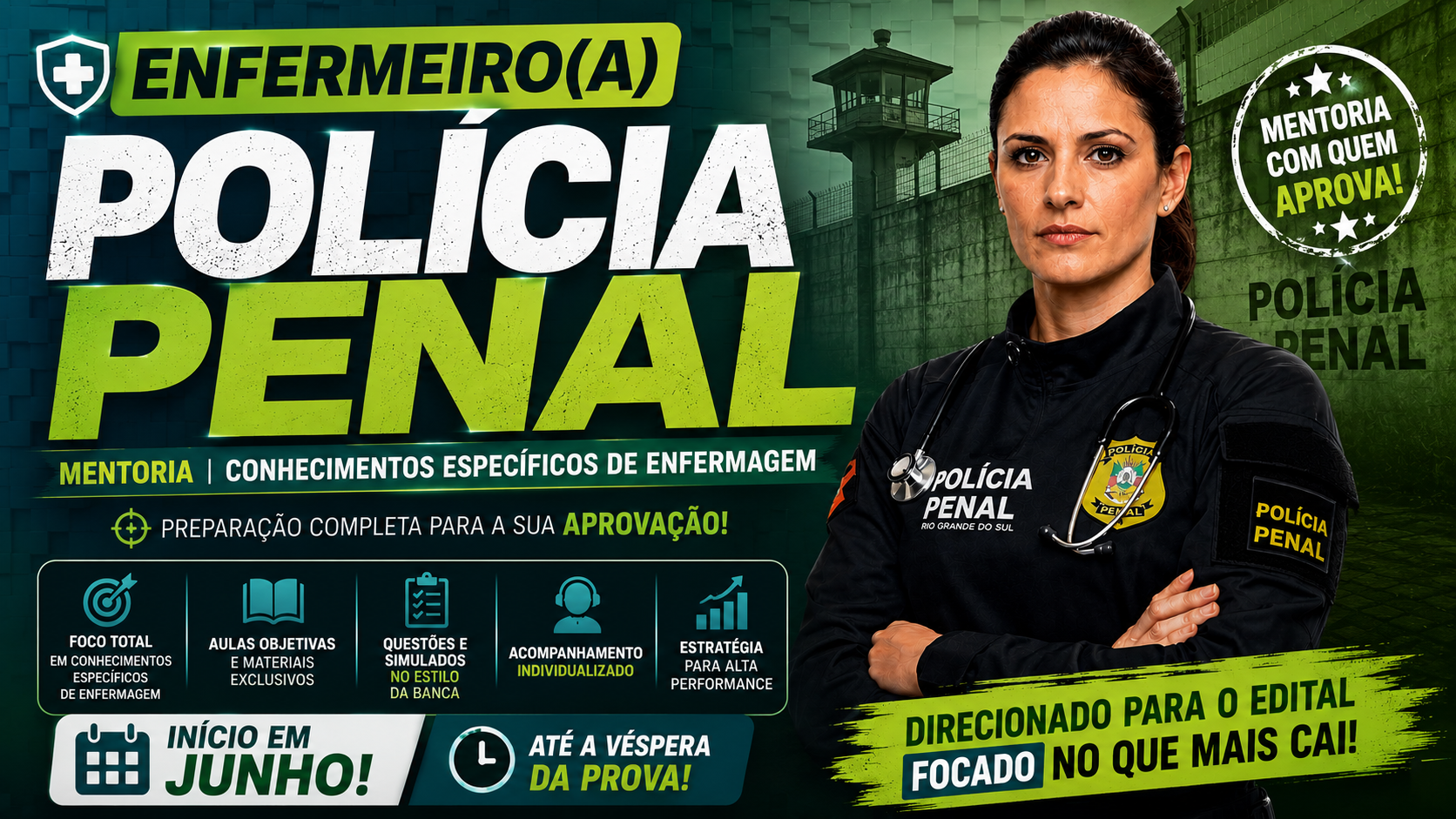 Mentoria Polícia Penal - Enfermagem